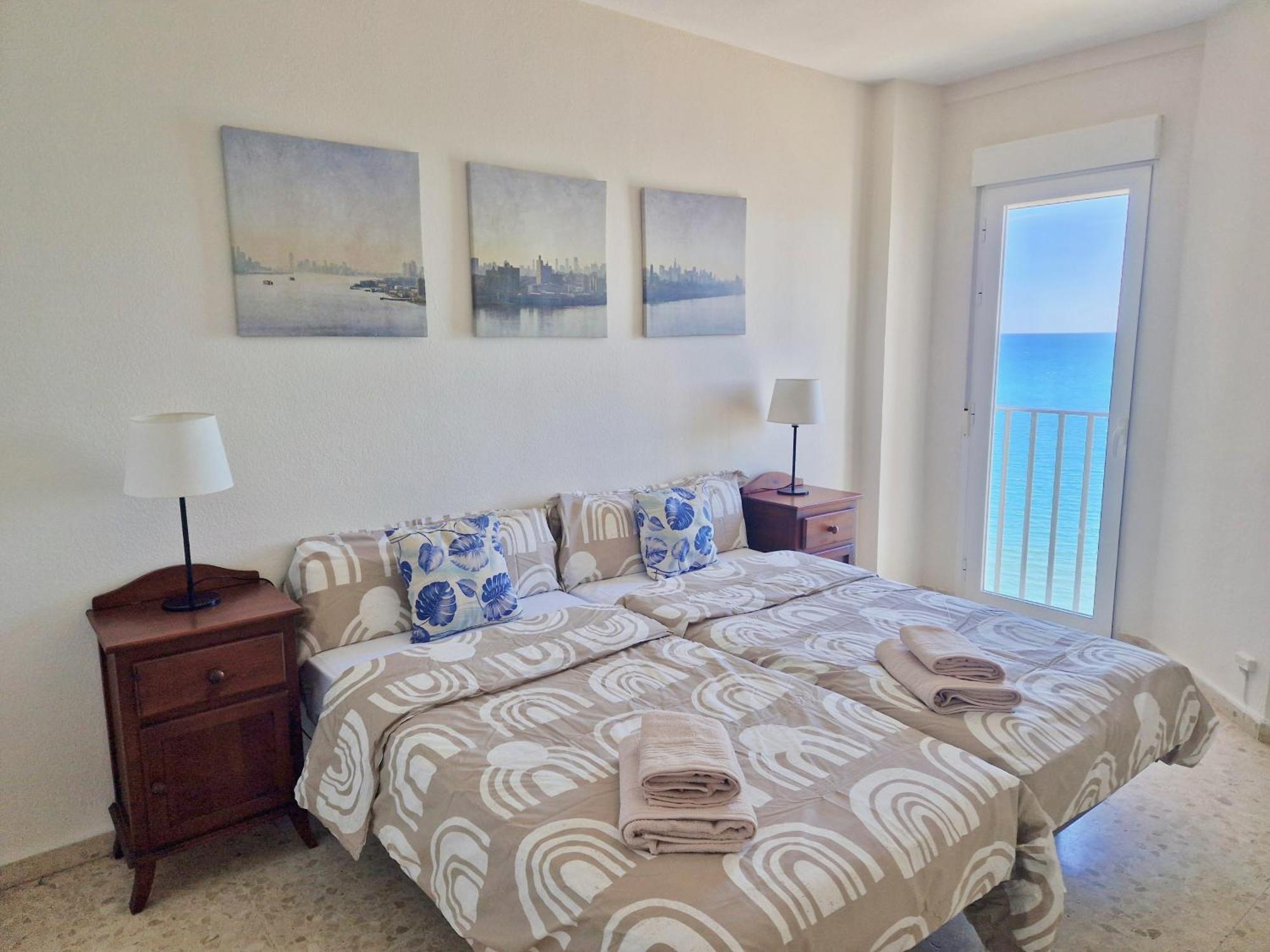 Sr Malagueta Beach Front Wonderful Sea View Malaga Luaran gambar