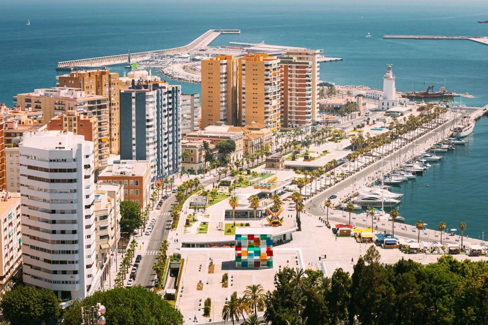 Sr Malagueta Beach Front Wonderful Sea View Malaga Luaran gambar